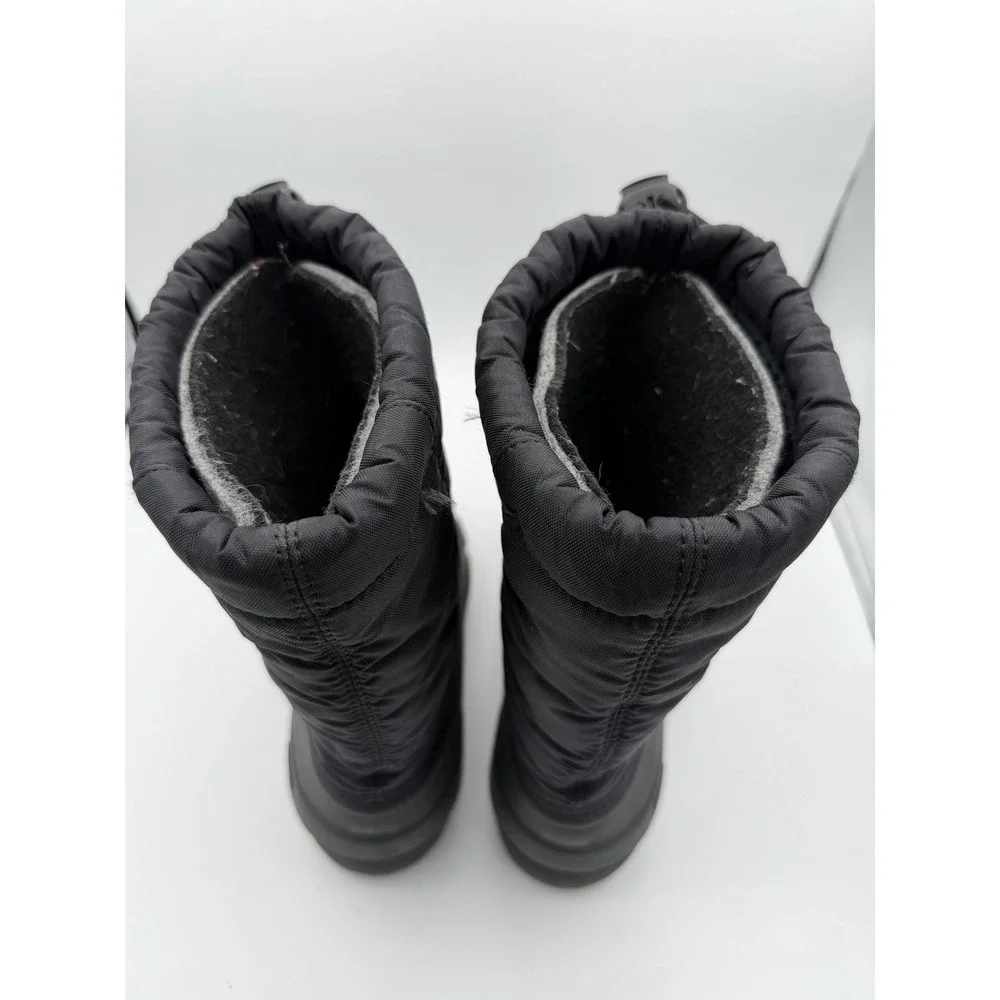 Sorel Youth Size 2 Black Winter Snow Boots Removable Felt Liners EU 33.   1784